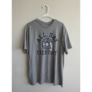 NEW Disney Parks Mickey Mouse "All Day Everyday" Tee - Adult Large